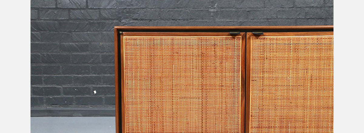 Jack Cartwright Credenza w/ Cane Doors for Founders