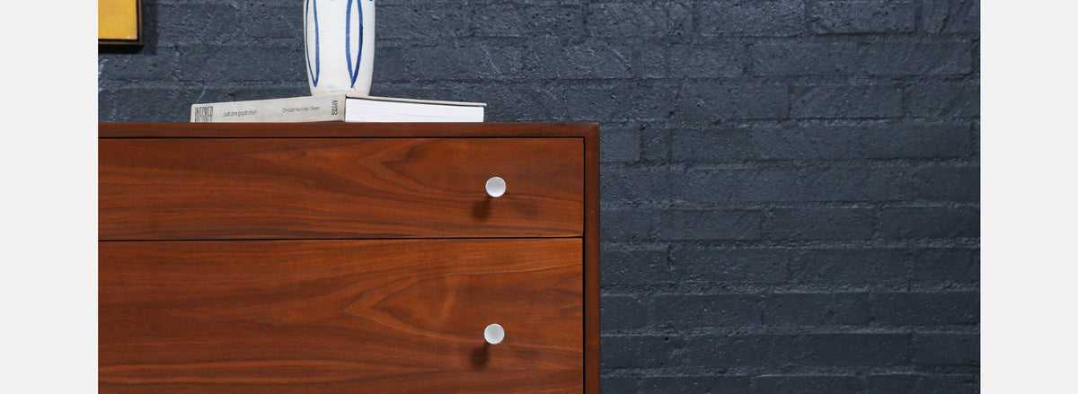 Californian Modernist Walnut Dresser by Milo Baughman