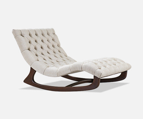 Adrian Pearsall Tufted Chaise Lounge Chair for Craft Associates 
