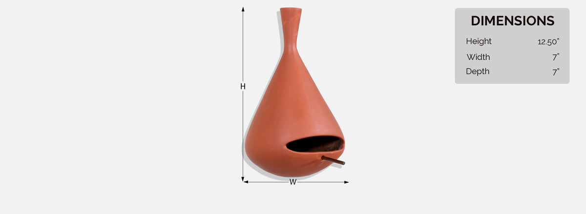 Malcolm Leland Hanging Bird Shelter for Architectural Pottery 