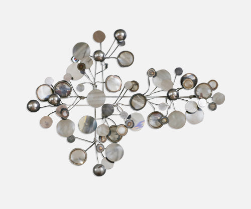 Californian Modern "Raindrop" Chrome Sculpture by Curtis Jere