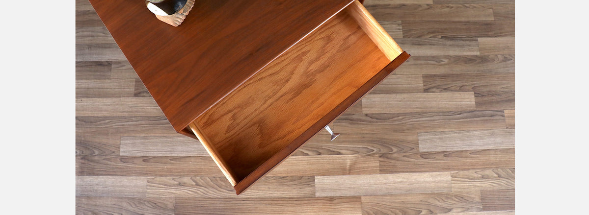 Richard Thompson Walnut Night Stand for Glenn of California
