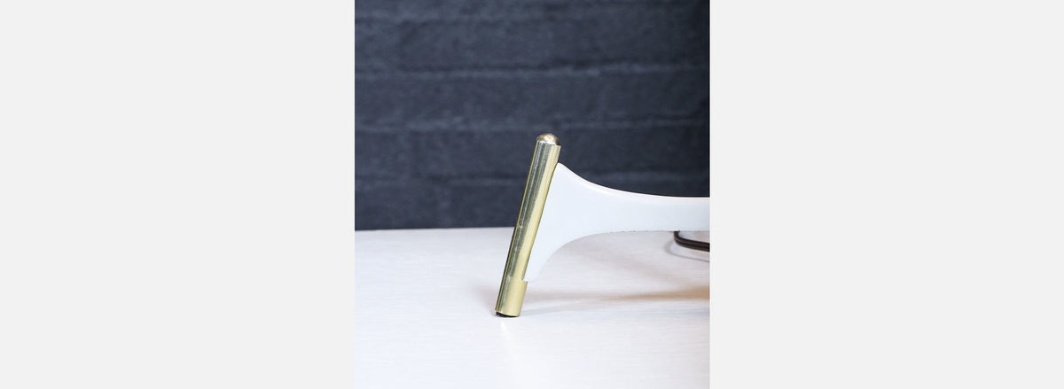 Gerald Thurston Sculpted Tripod Table Lamp for Lightolier
