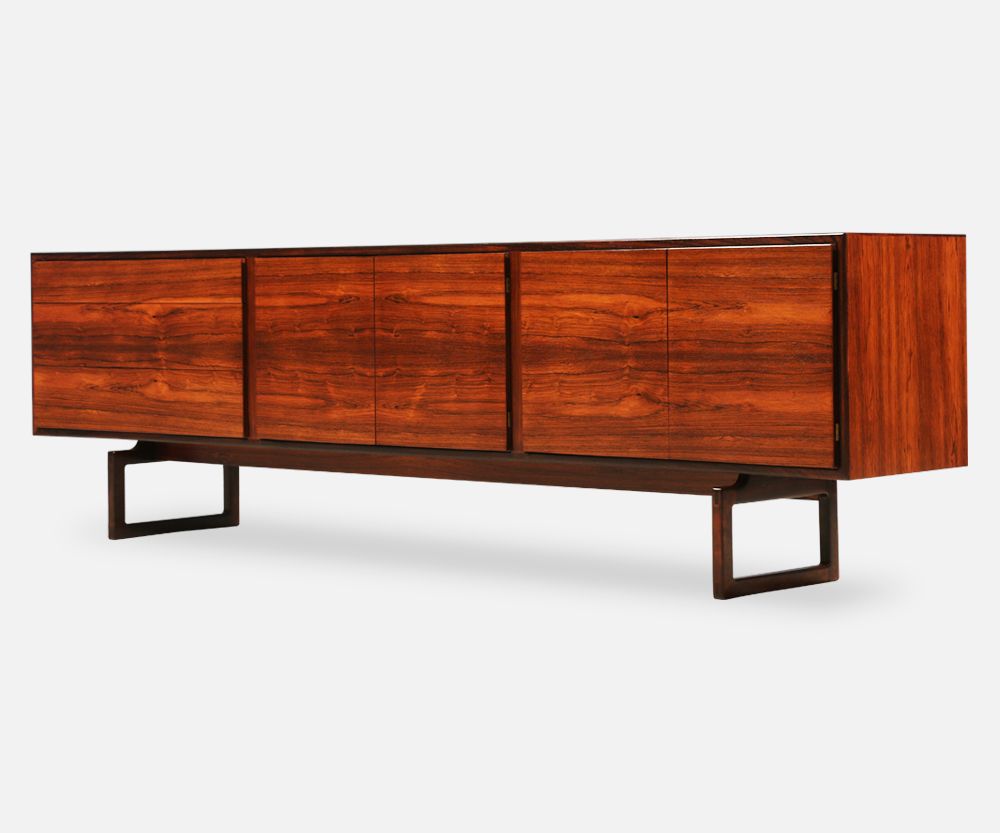 Arne Hovmand Olsen Rosewood Credenza for Mogens Kold