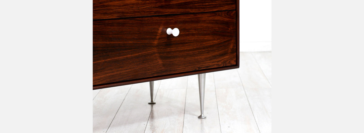 George Nelson "Thin Edge" Model-5221 Rosewood Dresser for Herman Miller