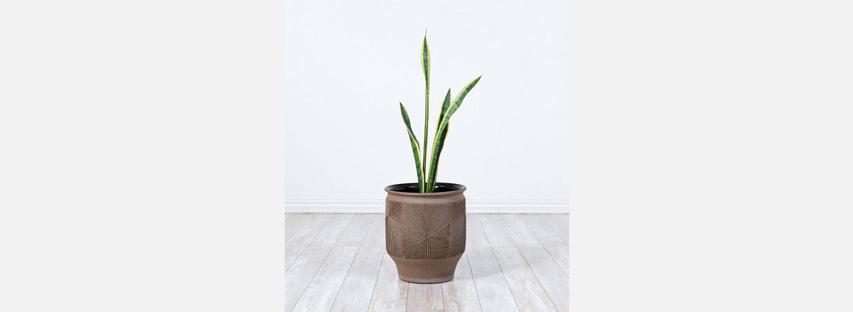 Robert Maxwell "Starburst" Ceramic Stoneware Planter for Earthgender