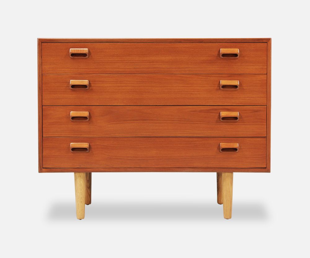 Børge Mogensen Teak & Oak Chest for Søborg Møbler