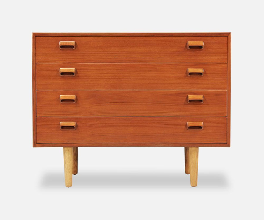 Børge Mogensen Teak & Oak Chest for Søborg Møbler