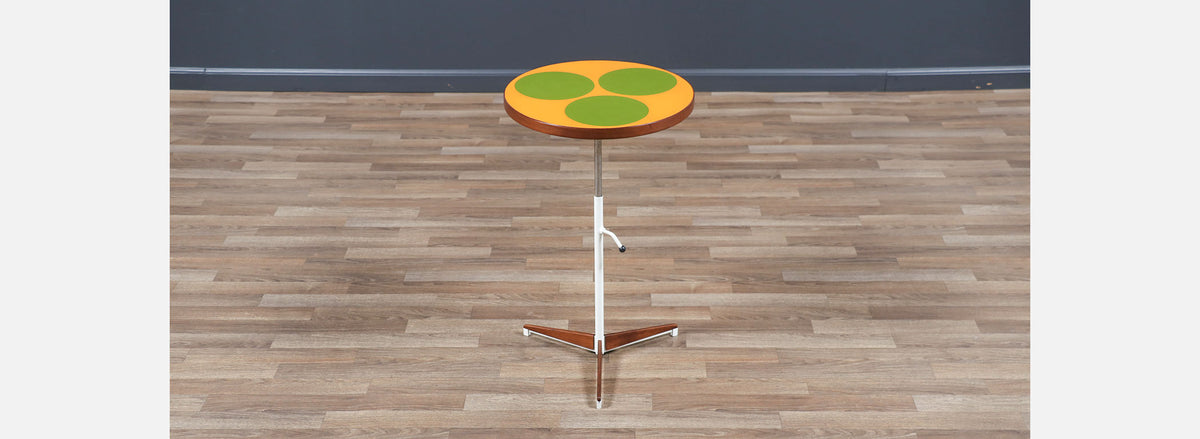 Peter Pepper Products Adjustable Tripod Resin Side Table