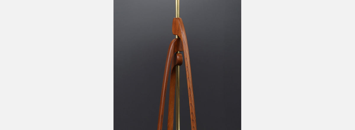 Mid-century Modern Floor Lamp for Roller Lamp Co