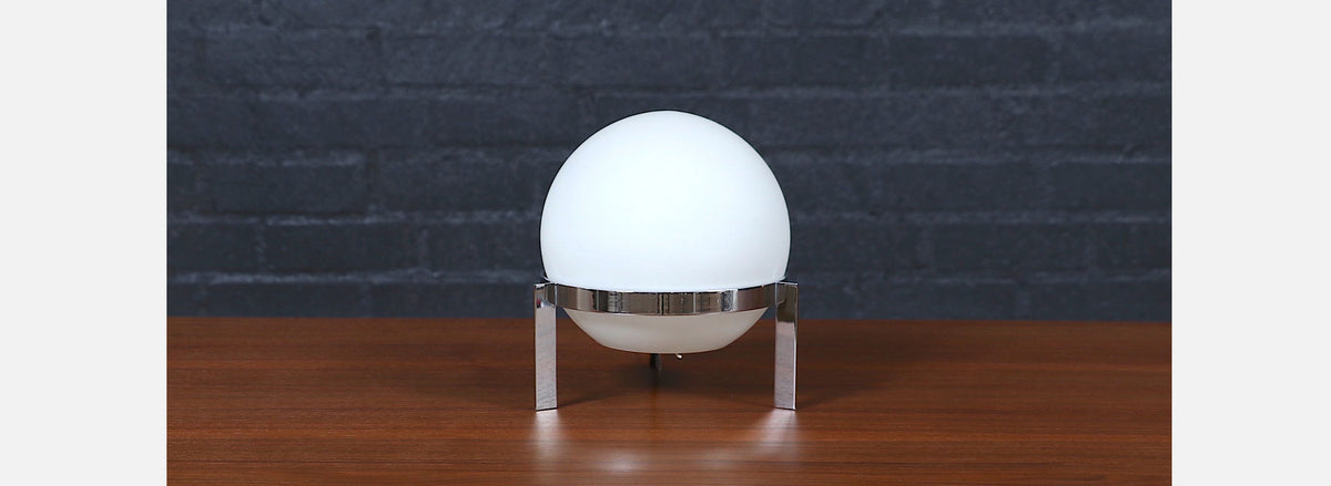 Mid-Century Modern "La Ligne" Table Lamp by Alfred Hablützel 