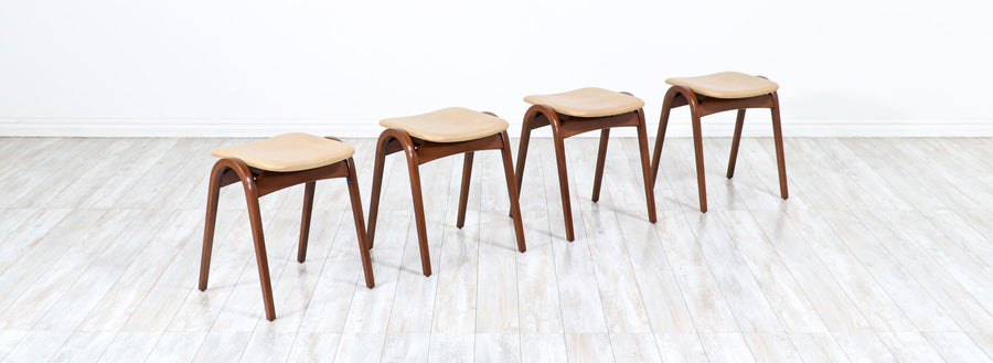Isamu Kenmochi Staking Stools for Akita Mokko