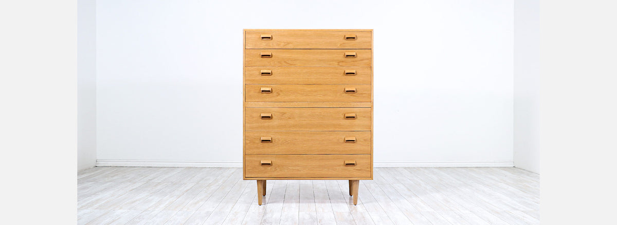 Børge Mogensen Oak Chest of Drawers for Søborg Møbler
