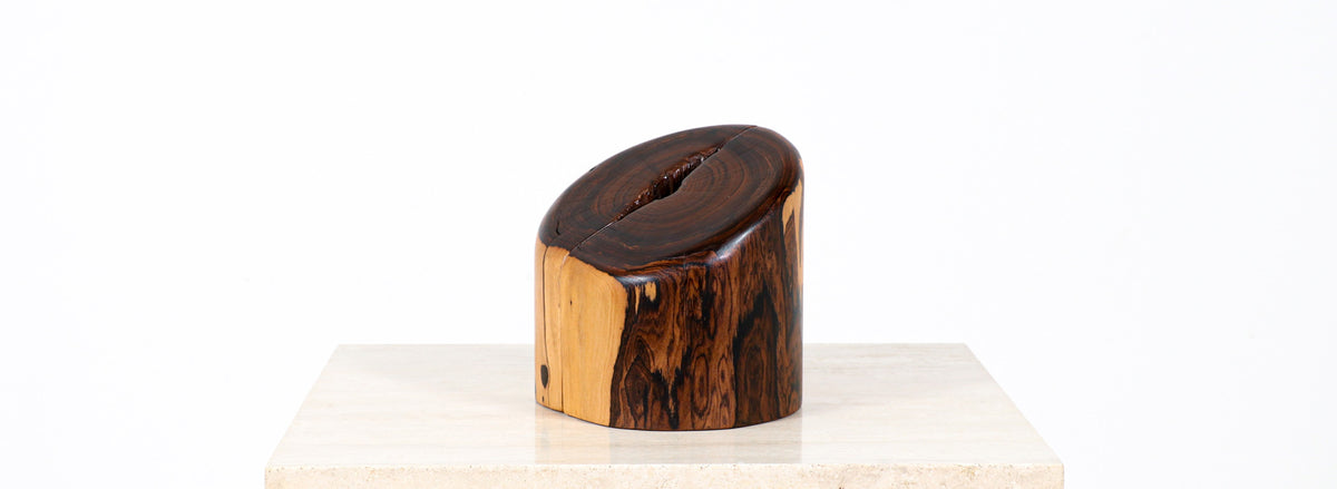 Don S. Shoemaker Sculpted Rosewood Bookends for Señal Furniture