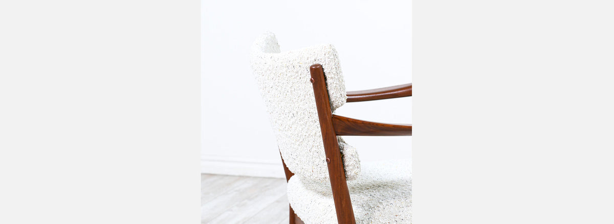 Norwegian Modern "Kaminstolen" Teak Lounge Chairs by Fredrik Kayser & Adolf Relling