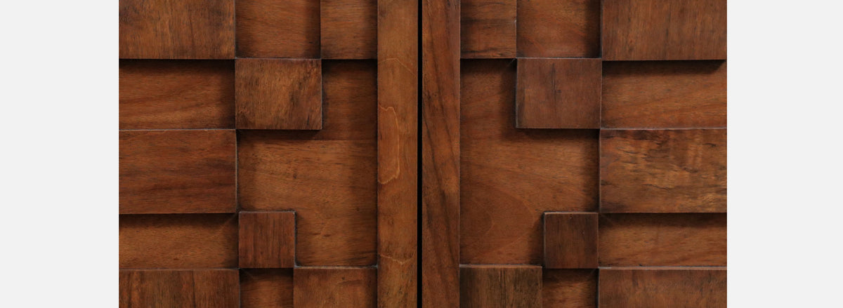 Mid-Century Brutalist "Staccato" Night Stands by Lane