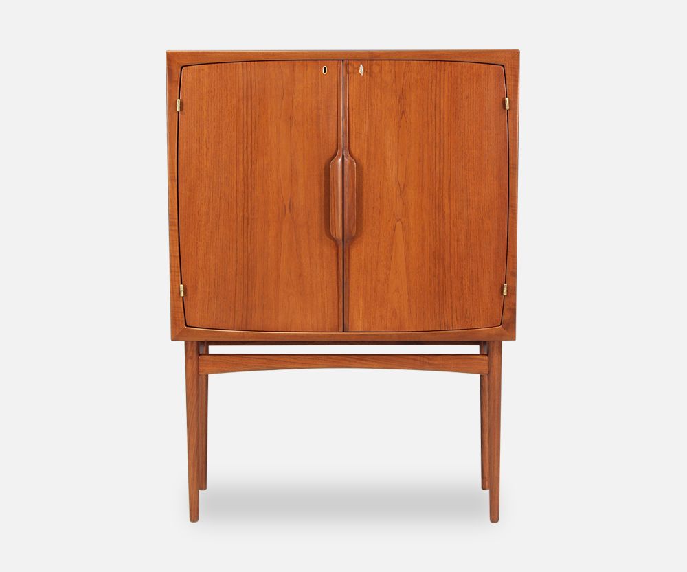 Torbjørn Afdal Teak Bar Cabinet for Mellemstrand Møbelfabrik