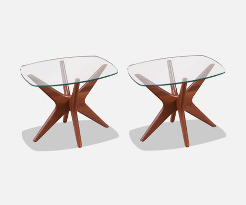 Adrian Pearsall 1618-ET Sculpted Side Tables for Craft Associates