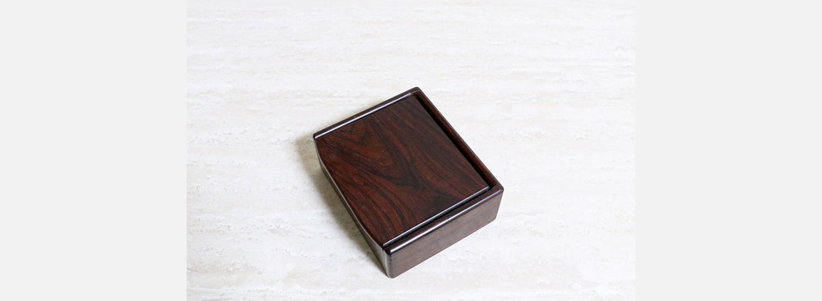 Mid-Century Modern Studio Craft Rosewood Jewelry Box
