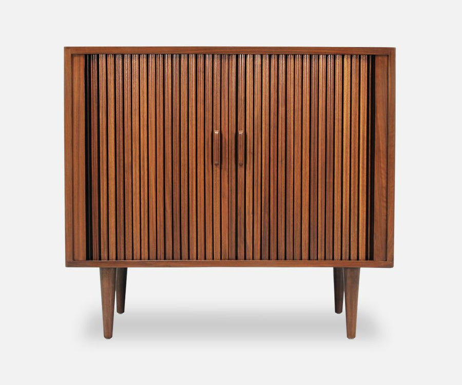 Mid-Century Modern Tambour-Door Cabinet-21