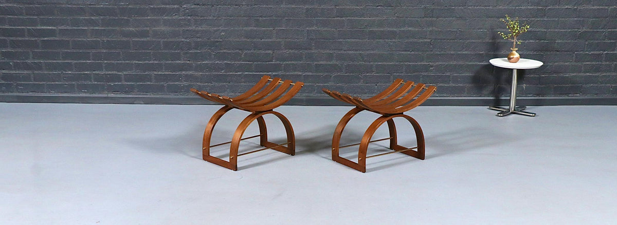 Harvey Probber "Knights" Model-1173 Sculpted Benches