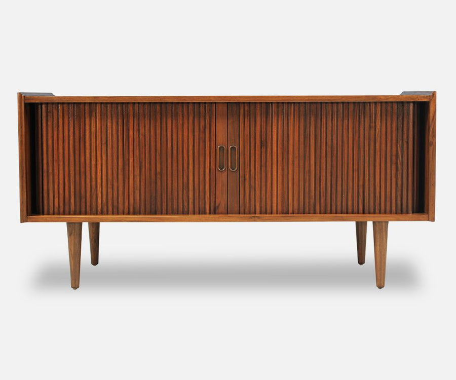 Merton L. Gershun Tambour-Door Credenza for Dillingham