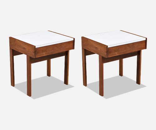 Californian Modern Night Stands by Martin Borenstein for Brown Saltman