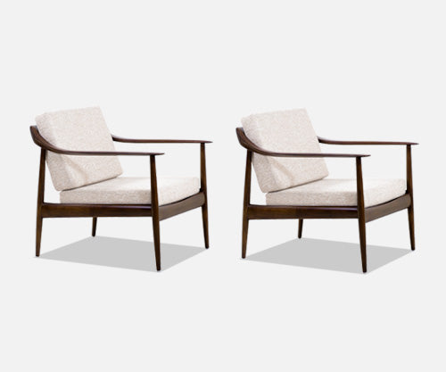 Wilhelm Knoll Lounge Chairs for Antimott Knoll 