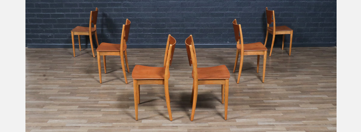 Børge Mogensen Stackable Dining Chairs for C.M. Madsens