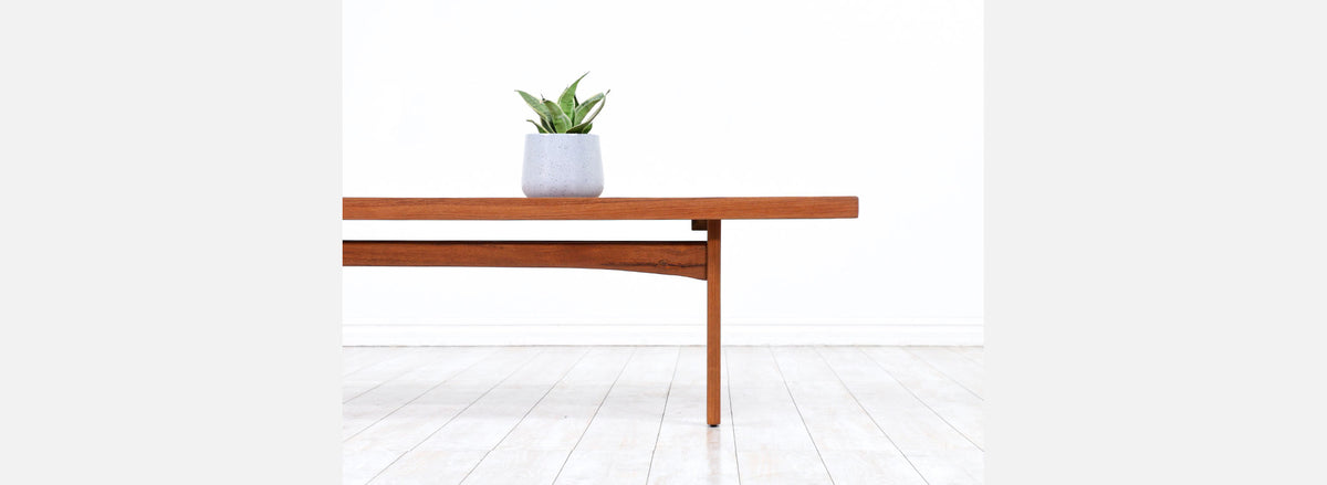 Tove & Edvard Kindt-Larsen Teak Coffee Table for Dux