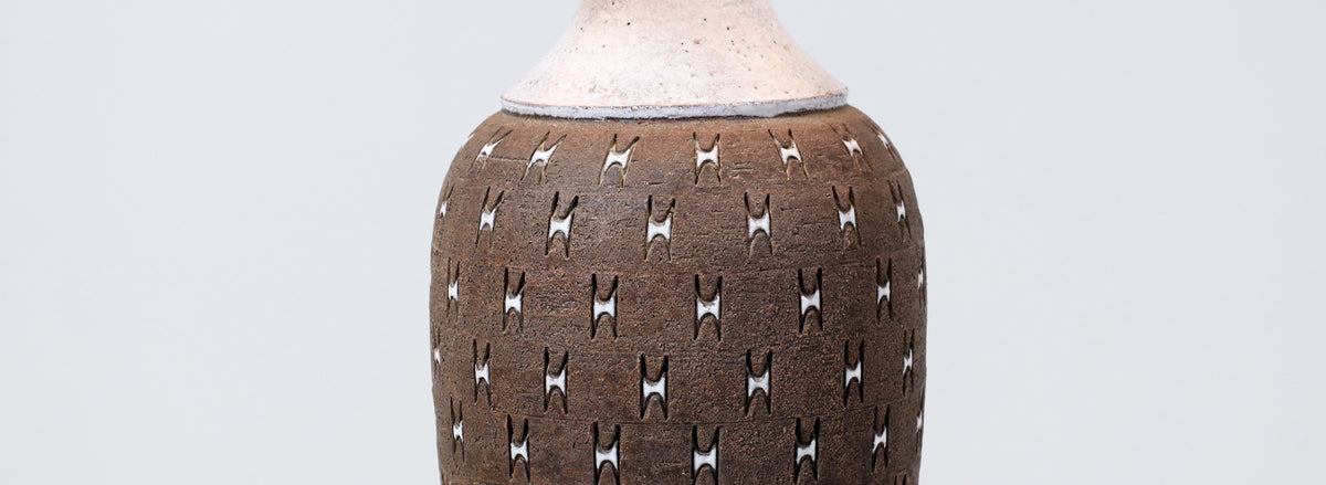 Mid-Century Modern Italian Ceramic Table Lamp for Bitossi