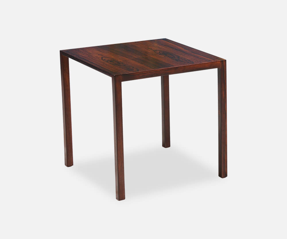 Danish Modern Rosewood Nesting Tables by Mogens Kold