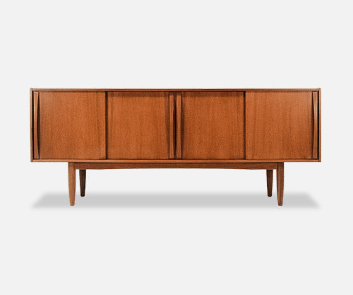 Danish Modern Teak Credenza by Dyrlund