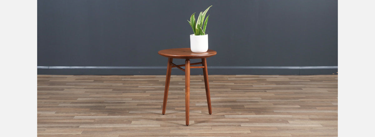 Kipp Stewart Tri-Leg Side Table for Winchendon Furniture Co.