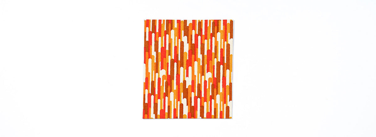Mid-Century Modern Abstract Graphic Textile Wall Art