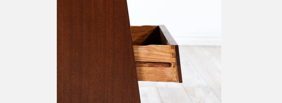 Edward J. Wormley Night Stands with Bookshelves for Dunbar