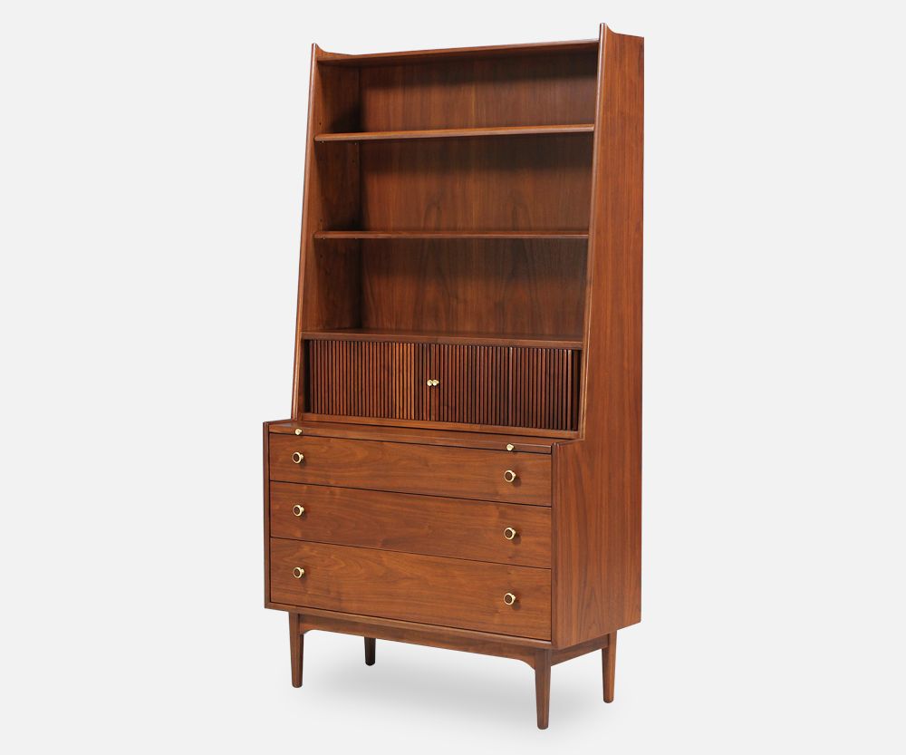 Kipp Stewart & Stewart MacDougall "Declaration" Bookshelf with Desk for Drexel
