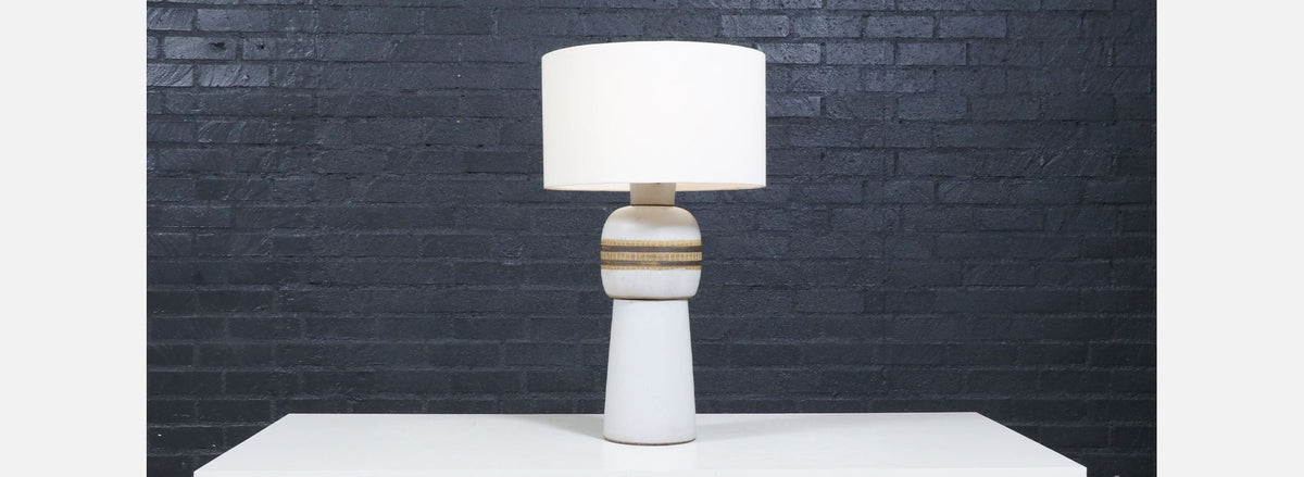 Mid-Century Ceramic Pottery Table Lamp by Jane & Gordon Martz