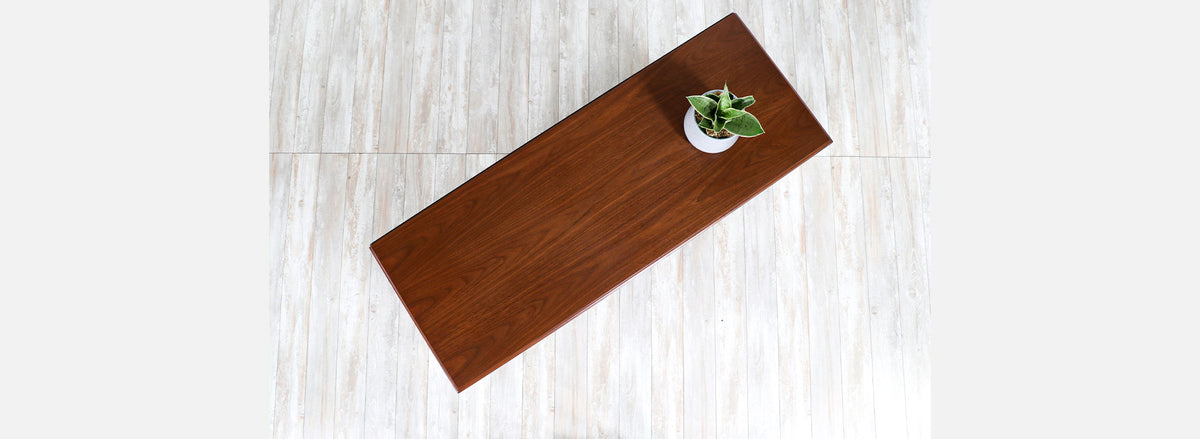 Vintage Mid-Century Modern Tambour-Door Credenza by Barzilay