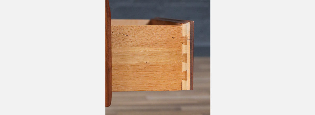 Kipp Stewart ”Declaration” Floating Walnut Night Stands for Drexel