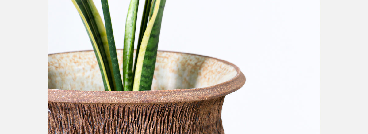 Robert Maxwell Ceramic Stoneware Planter Vase