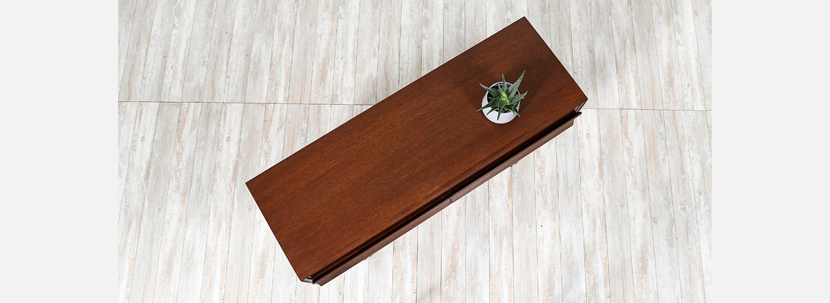 Paul Laszlo Sculpted Console Table for Brown Saltman