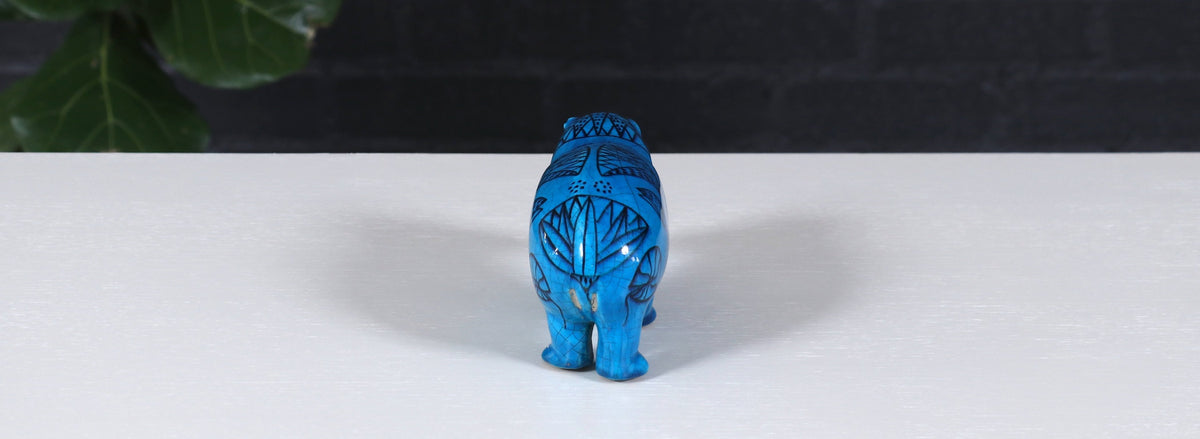 Vintage Metropolitan Museum Ceramic "William the Hippo" Sculpture