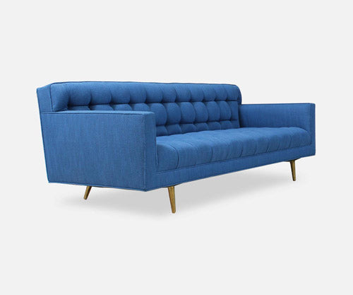 Edward J. Wormley Model-5136 Sofa with Brass Legs for Dunbar