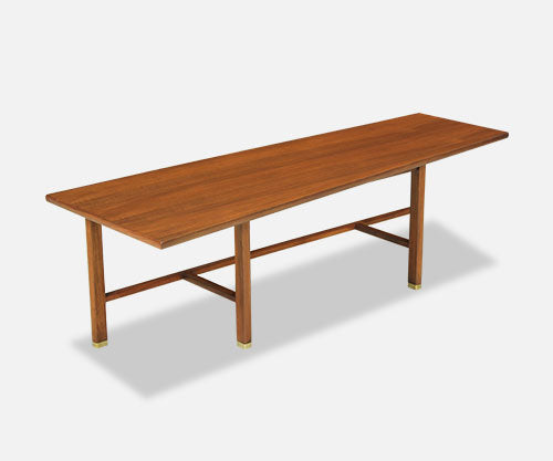Edward J. Wormley Asymmetrical Coffee Table for Dunbar