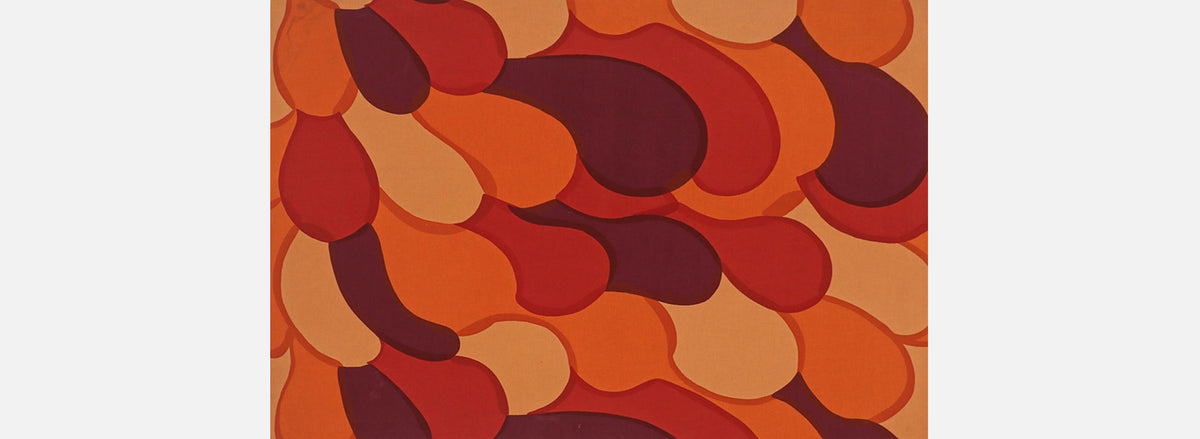 Vintage 1967 Marimekko "Villikaali" Wall Textile Art by Maija Isola