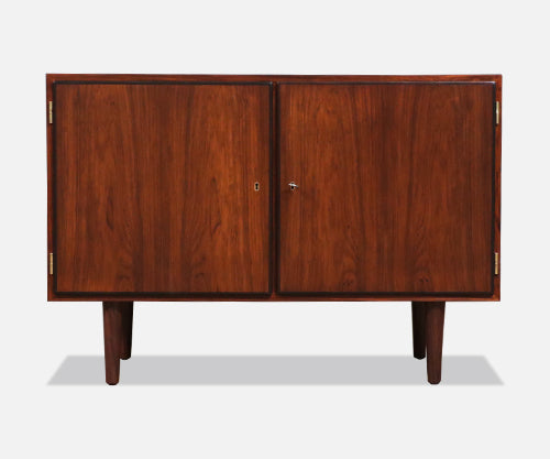 Danish Modern Brazilian Rosewood Cabinet by Carlo Jensen