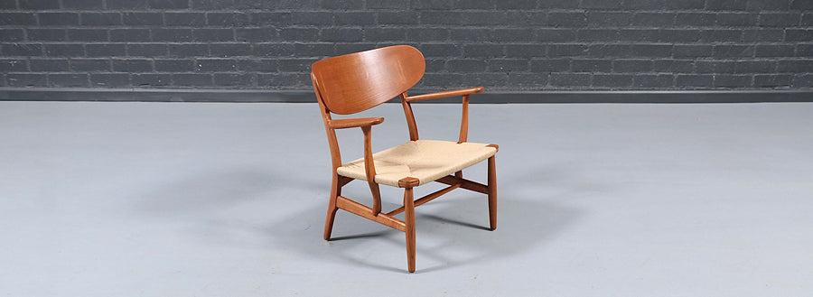 Hans J. Wegner CH-22 Lounge Chair for Carl Hansen & Søn
