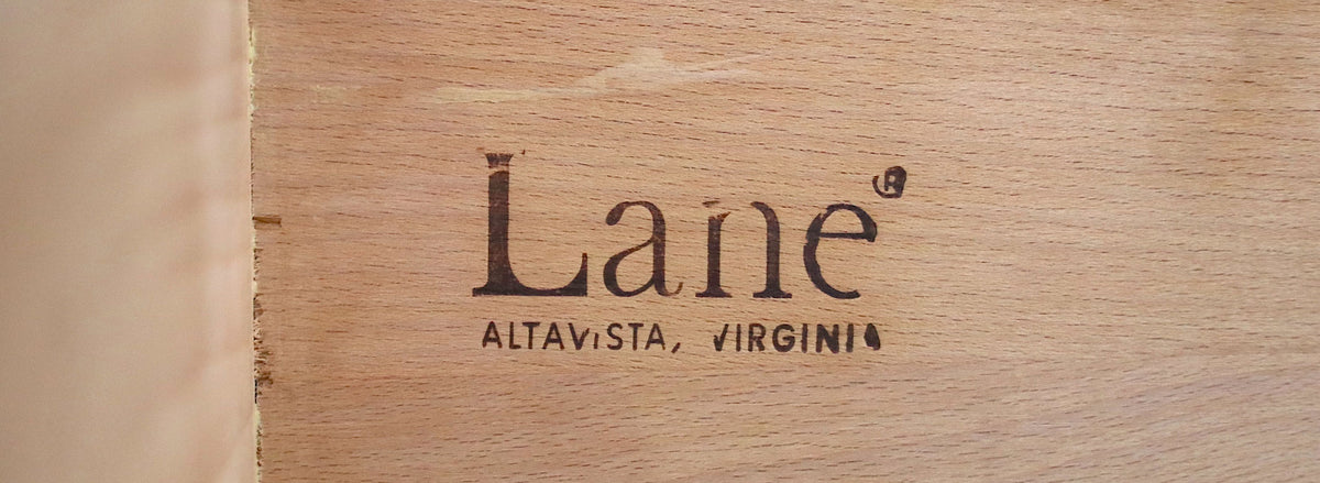 Mid-Century Brutalist "Staccato" Highboy Dresser by Lane