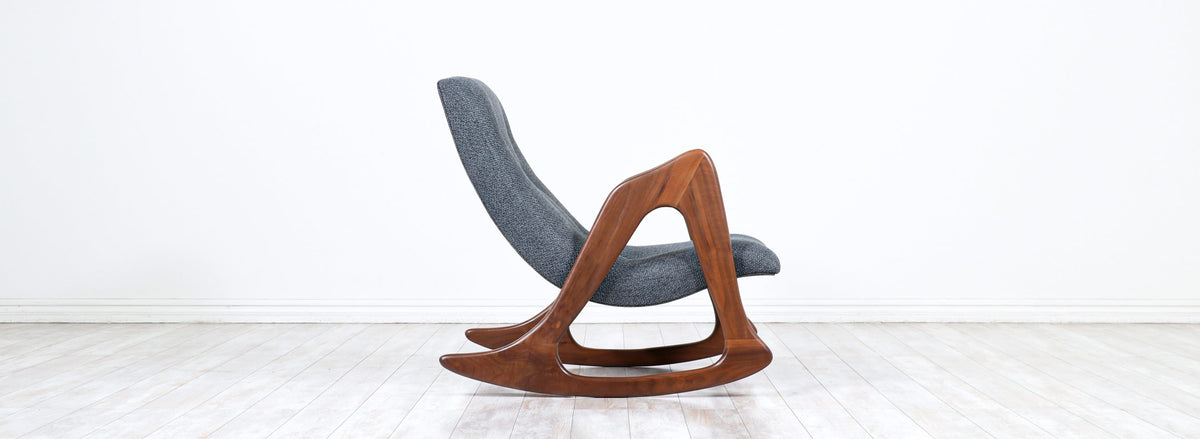 Adrian Pearsall Model 812-CR Sculpted Rocking Chair for Craft Associates